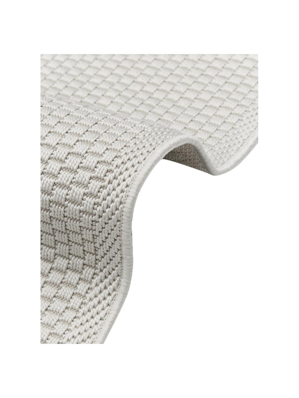 Tappeto ovale da interno-esterno color bianco crema Toronto, 100% polipropilene, Bianco crema, Larg. 200 x Lung. 300 cm (taglia L)