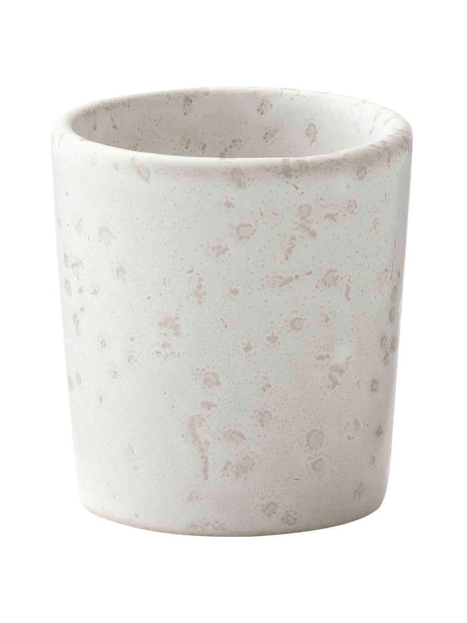 Soportes de huevo de gres Bizz, 6 uds., Gres, Beige claro, Ø 5 x Al 5 cm