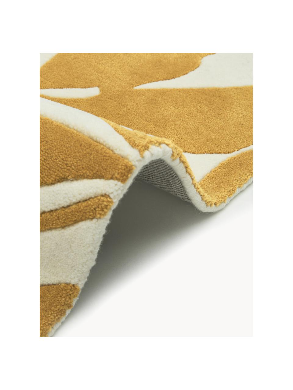 Tapis en laine tufté main Lando, 100 % laine

Les tapis en laine peuvent perdre des fibres lors des premières semaines et des peluches peuvent se former, ce phénomène est naturel et diminue à mesure de votre usage et du temps, Ocre, beige, larg. 80 x long. 150 cm (taille XS)