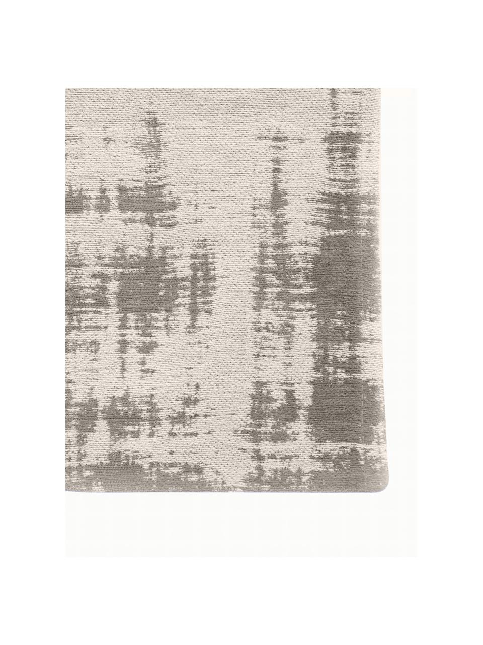 Vloerkleed Padua met abstract patroon, 100% polyester, Lichtbeige, lichtgrijs, B 80 x L 150 cm (maat XS)