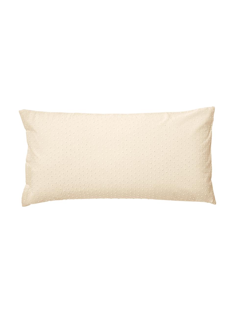 Poszewka na poduszkę z bawełny plumeti Aloide, 2 szt., Pastelowy żółty, S 40 x D 80 cm