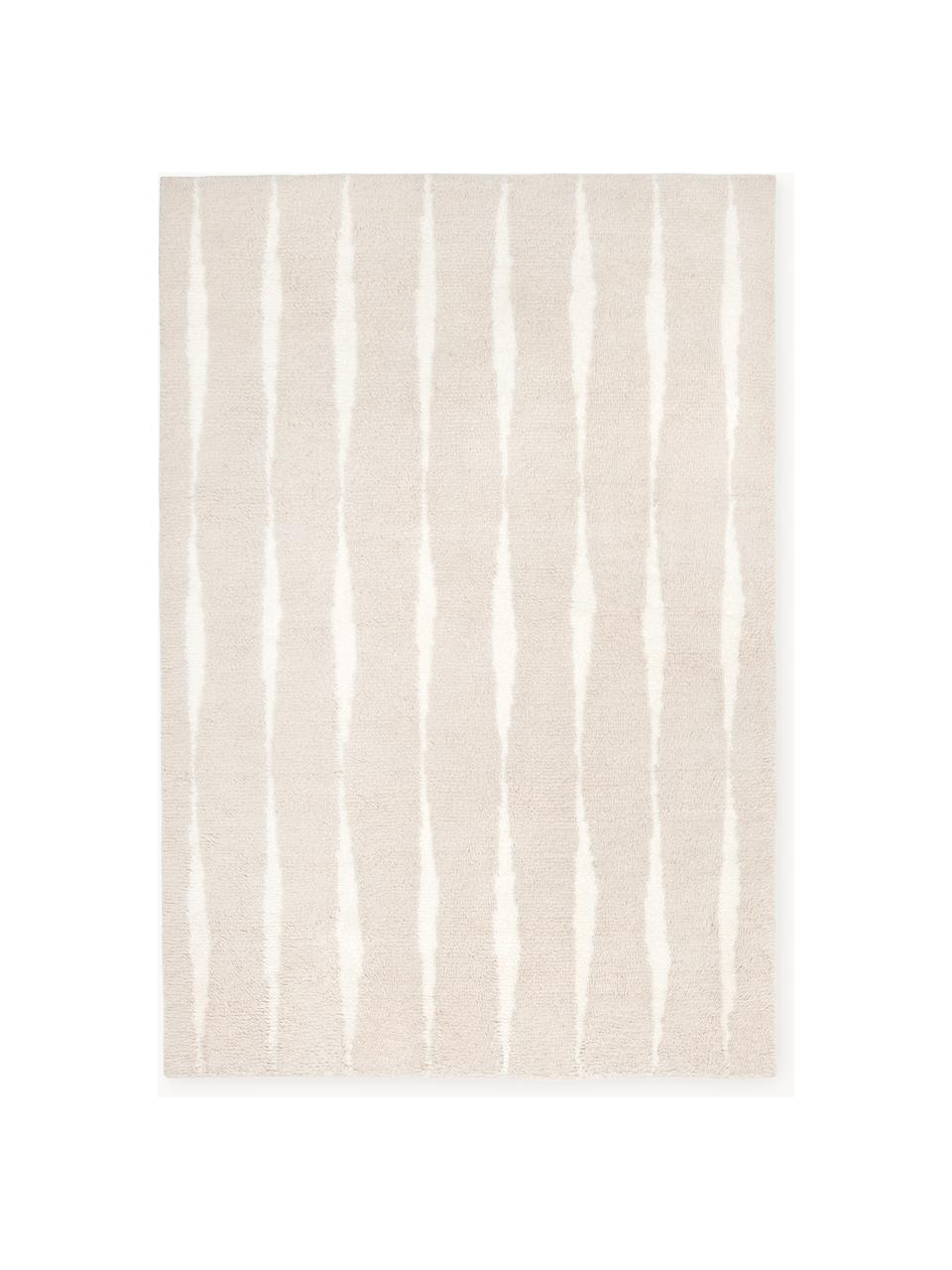 Alfombra artesanal de lana Fjord, 100% lana

Las alfombras de lana se pueden aflojar durante las primeras semanas de uso, la pelusa se reduce con el uso diario., Beige claro, blanco Off White, An 140 x L 200 cm (Tamaño S)