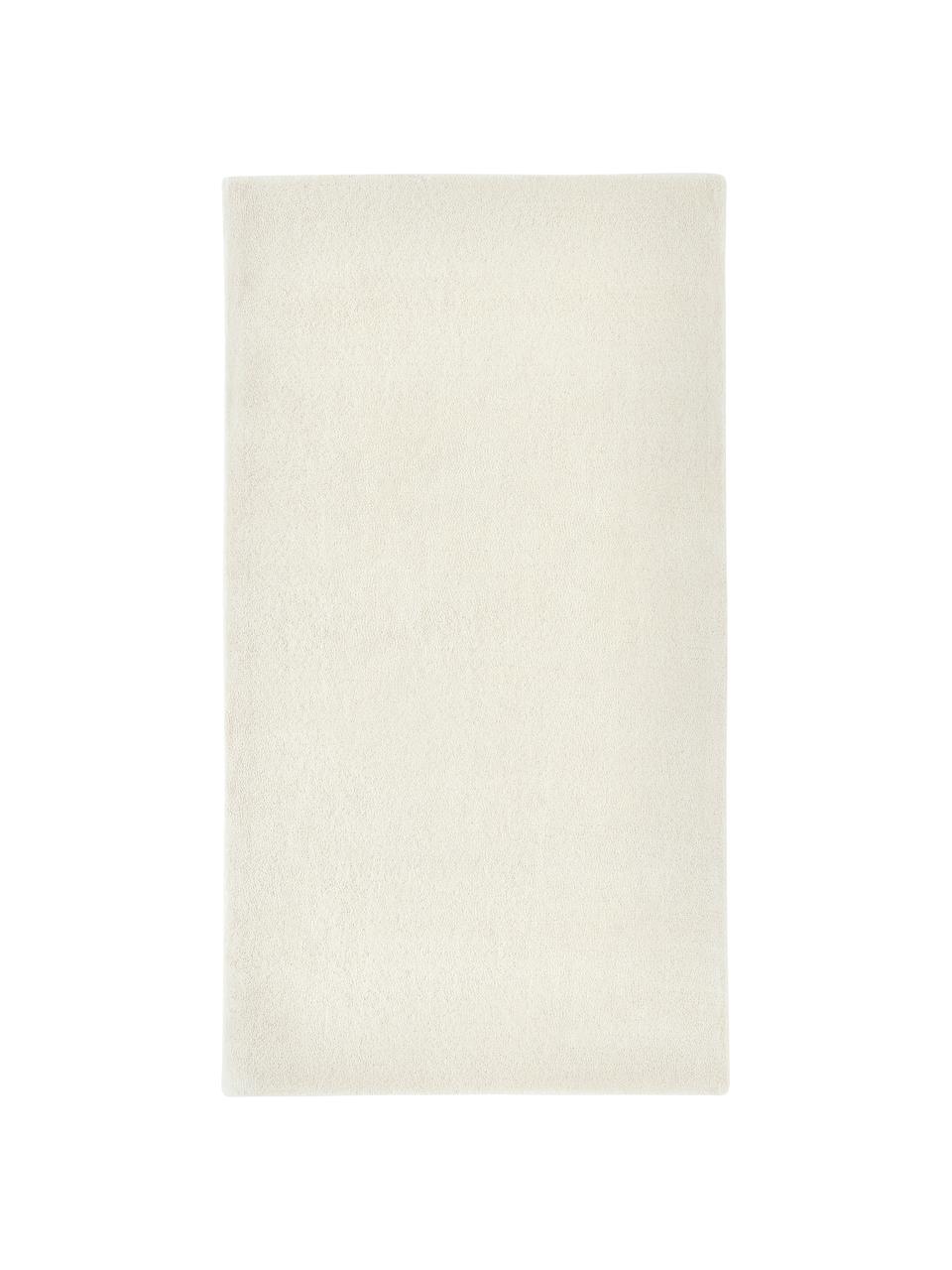 Ręcznie tuftowany dywan z wełny Jadie, Kremowobiały, S 80 x D 150 cm (Rozmiar XS)