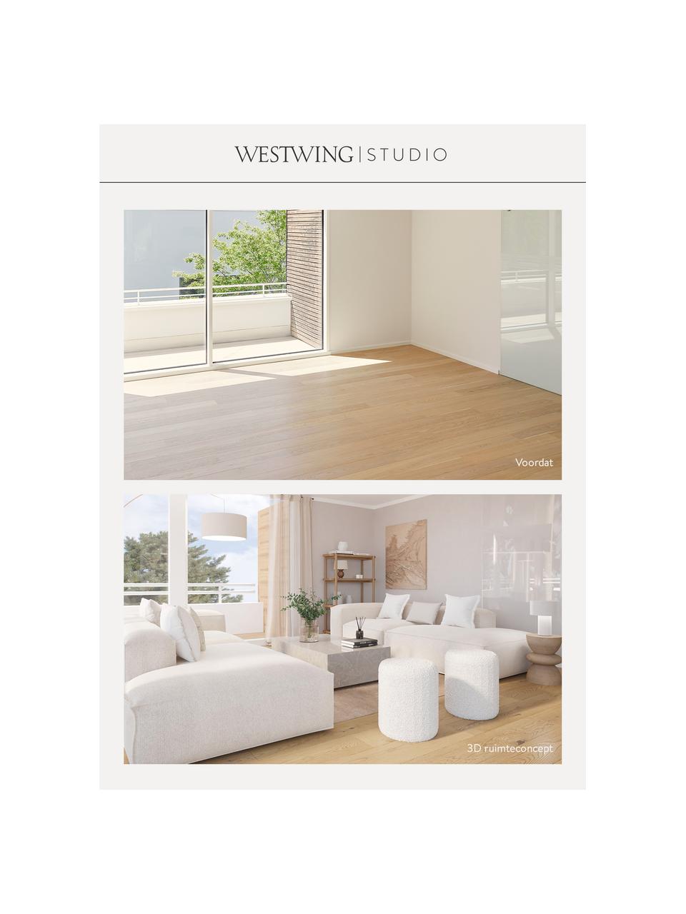 Westwing Studio | Premium advies voor uw kamer, Digitale voucher.
Na ontvangst van je bestelling nemen wij onmiddellijk contact met je op om een afspraak te maken voor een telefonisch consult met jouw persoonlijke interieurexpert., Wit, Woonruimte(s)
