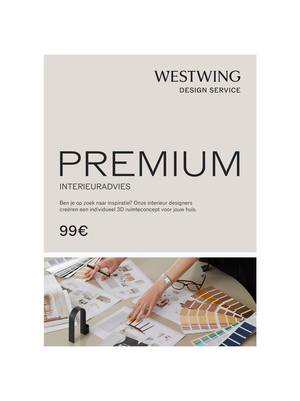 Premium advies voor jouw kamer, Digitale voucher.
Na ontvangst van je bestelling nemen wij onmiddellijk contact met je op om een afspraak te maken voor een telefonisch consult met jouw persoonlijke interieurexpert., Westwing Studio | Premium advies voor jouw kamer, Woonruimte(s)