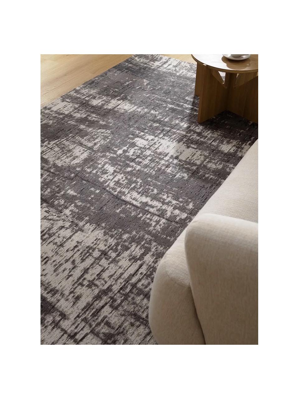 Tappeto in cotone taftato a mano Luise, Retro: 100% cotone Il materiale , Tonalità grigie, Larg. 200 x Lung. 300 cm (taglia L)