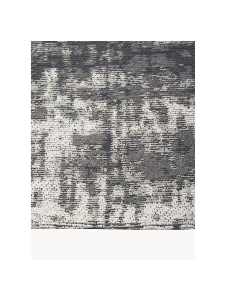 Ručne tkaný bavlnený koberec Luise, Odtiene sivej, Š 200 x D 300 cm (veľkosť L)
