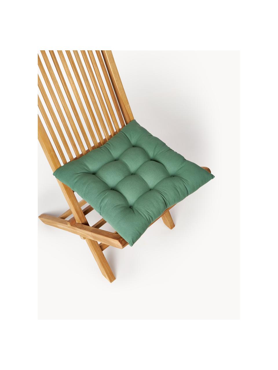 Coussins de chaise Ava, 2 pièces, Vert foncé, larg. 40 x long. 40 cm