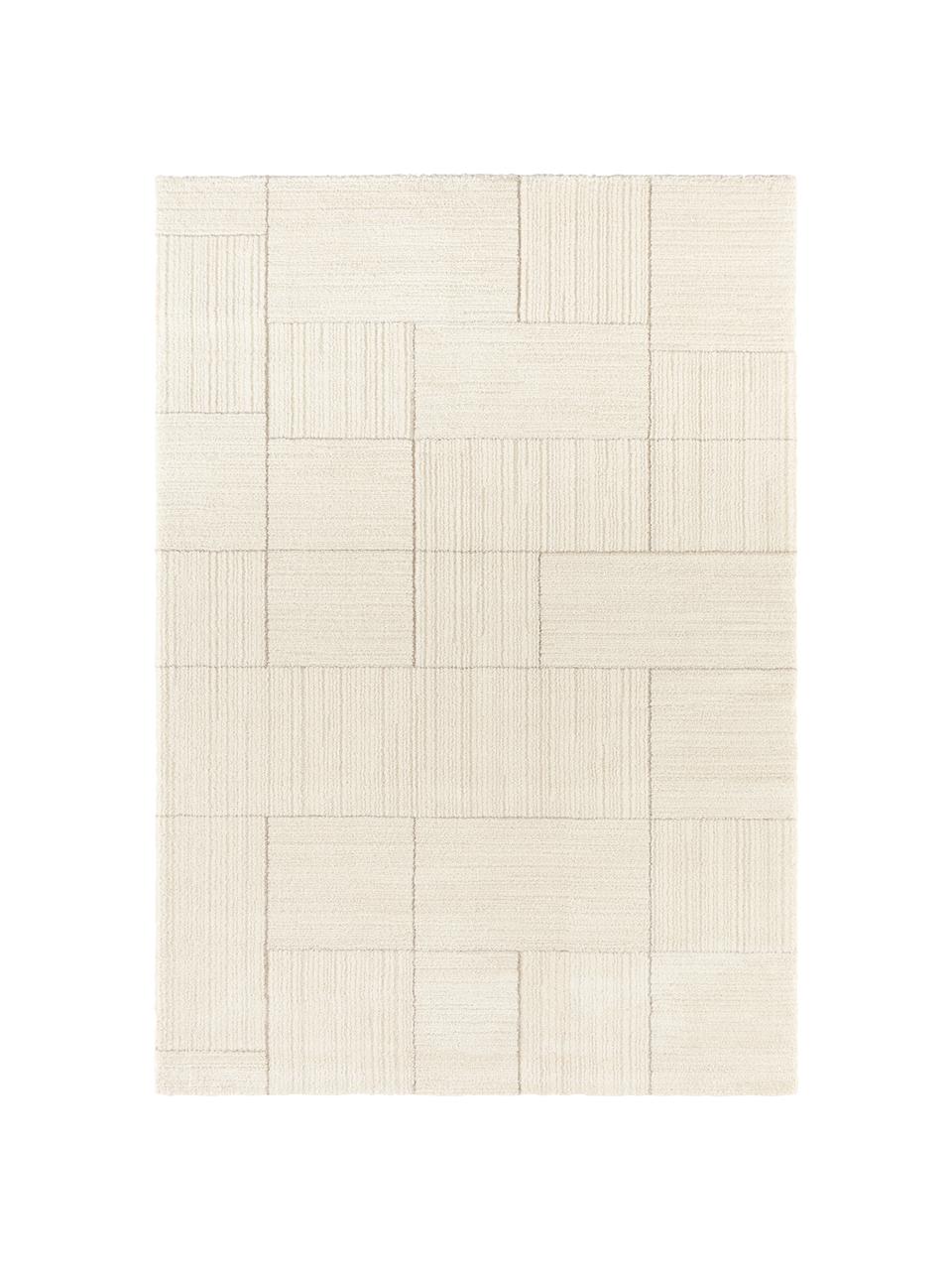Laagpolig vloerkleed Castres, 55% polyester, 45% polypropyleen

Het in dit product gebruikte materiaal is getest op schadelijke stoffen en gecertificeerd volgens STANDAARD 100 door OEKO-TEX®1803035, Centexbel., Crèmewit, B 120 x L 170 cm (maat S)