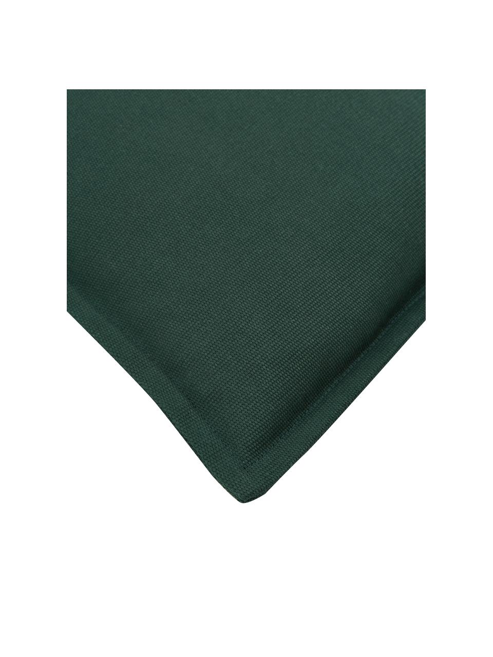 Federa arredo in cotone verde scuro Mads, 100% cotone, Verde scuro, Larg. 30 x Lung. 50 cm