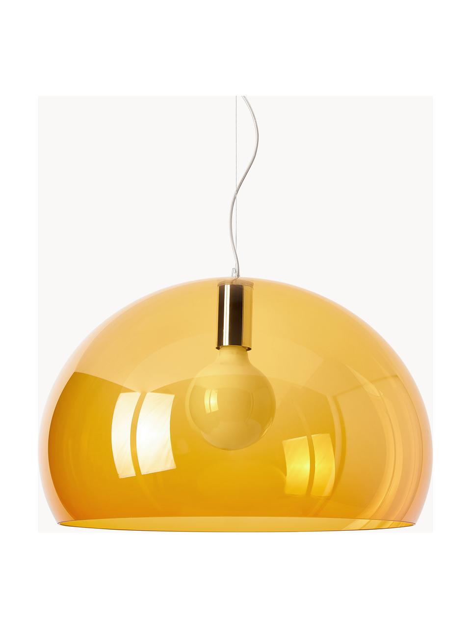 Závesná lampa FL/Y, Slnečná žltá, Ø 52 x V 33 cm