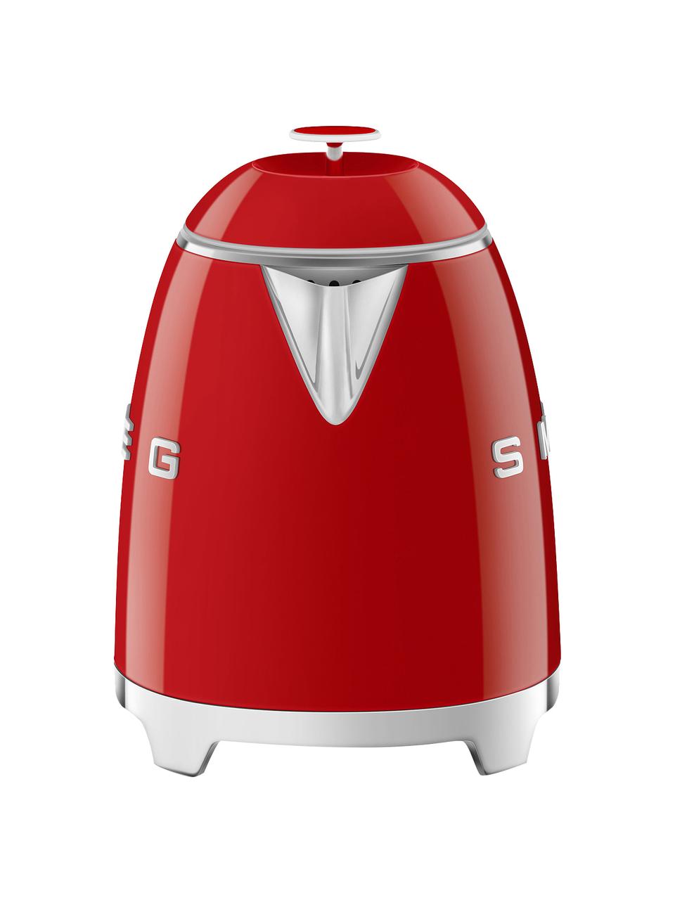 Hervidor 50's Style, 800 ml, Acero inoxidable pintado, Rojo, An 20 x Al 20 cm