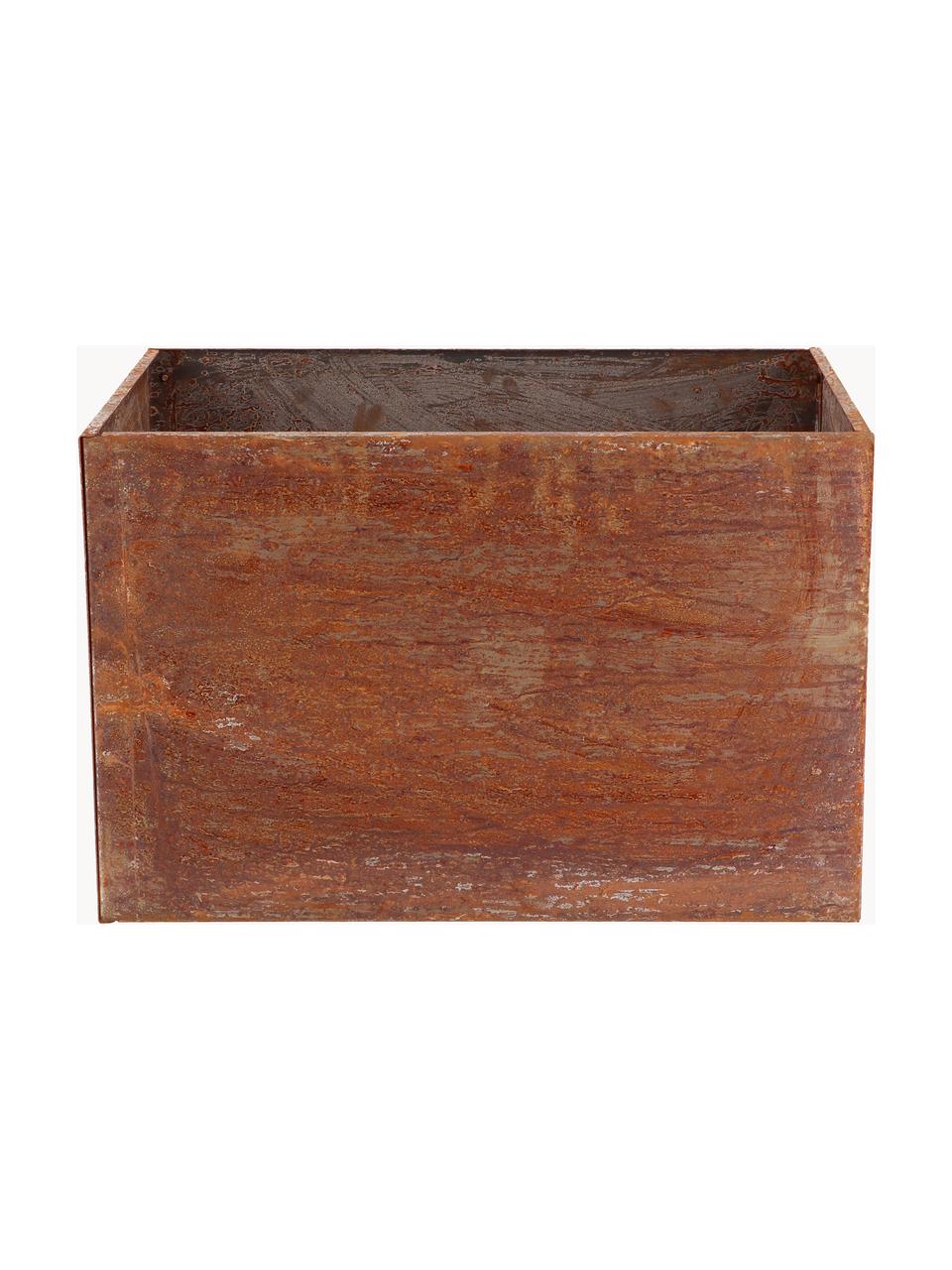 Portavaso in acciaio color ruggine Corten, Acciaio Corten, Rosso ruggine, Larg. 58 x Alt. 38 cm