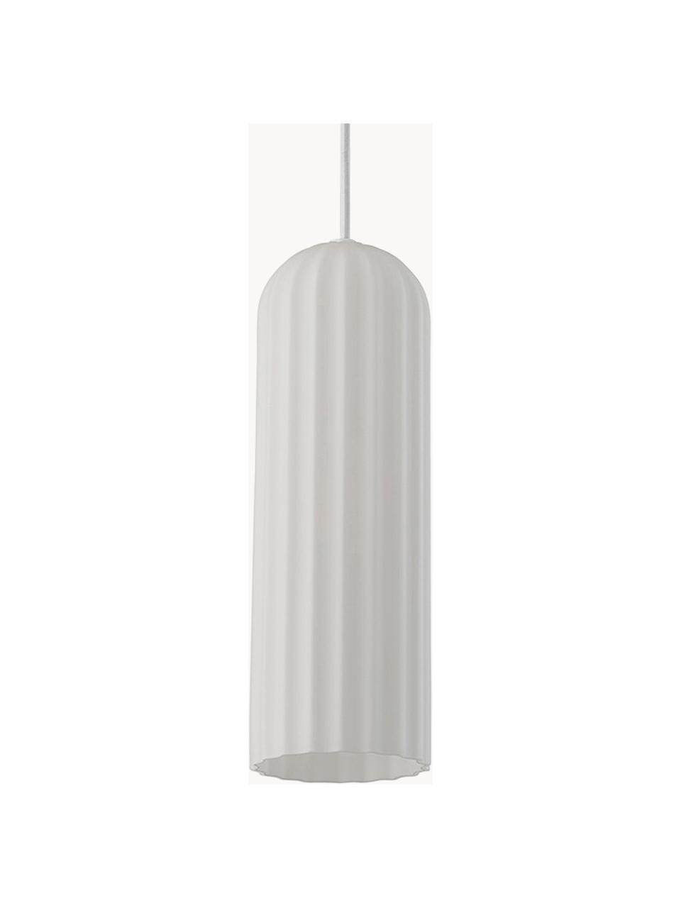 Lampa wisząca Miella, Biały, Ø 10 x W 30 cm