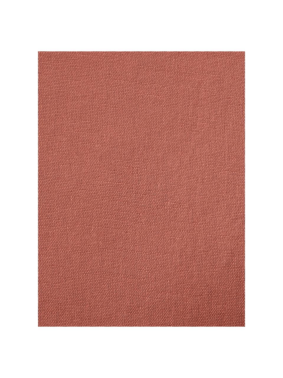 Biancheria da letto in lino lavato color terracotta Nature, 52% lino, 48% cotone
Con effetto stonewash per una presa morbida, Terracotta, 155 x 200 cm + 1 federa 50 x 80 cm