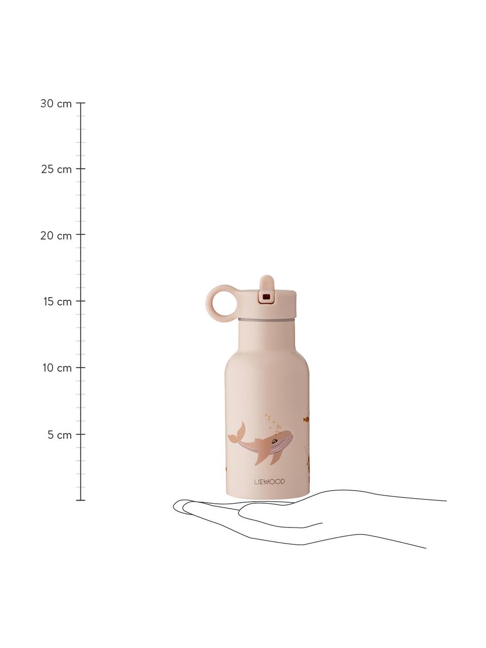 Bouteille isotherme pour enfant Anker, Acier inoxydable, Rose, multicolore, 350 ml