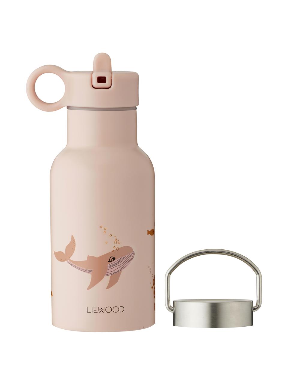 Bouteille isotherme pour enfant Anker, Acier inoxydable, Rose, multicolore, 350 ml