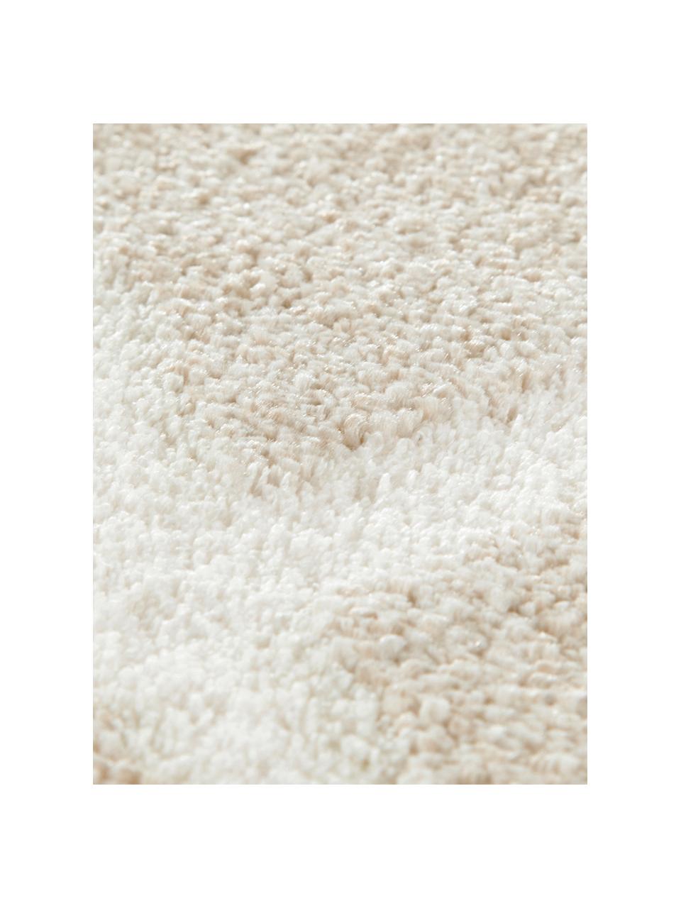 Teppich Lunel mit Rautenmuster, Flor: 85% Polypropylen, 15% Pol, Beige, Cremefarben, B 200 x L 290 cm (Grösse L)
