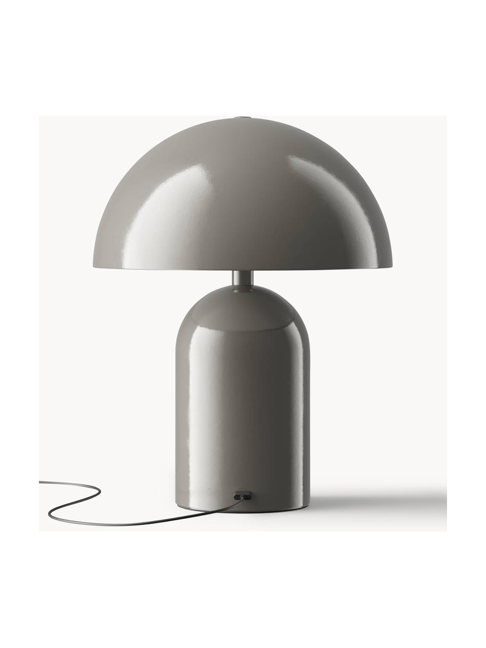 Petite lampe à poser LED mobile Walter, intensité lumineuse variable, Taupe, Ø 19 x haut. 25 cm