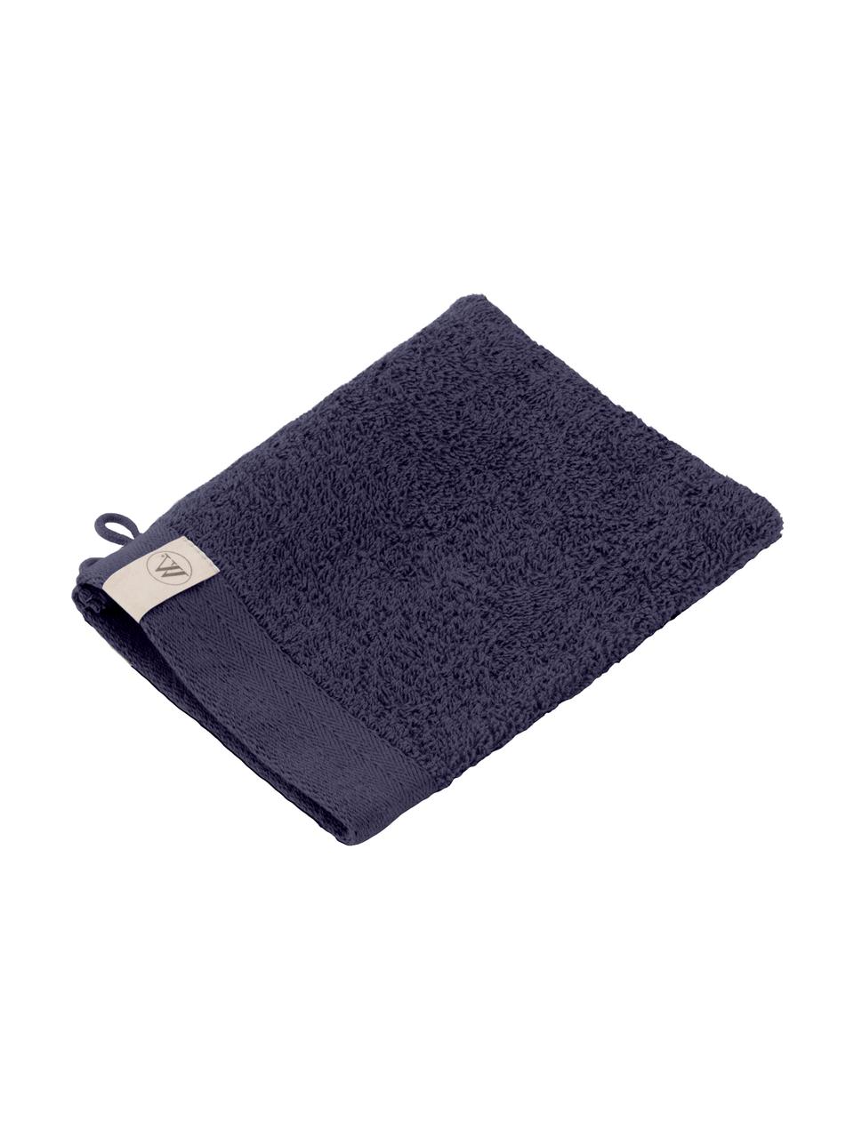 Guanto spugna da bagno Soft Cotton 2 pz, Blu navy, Larg. 16 x Lung. 21 cm