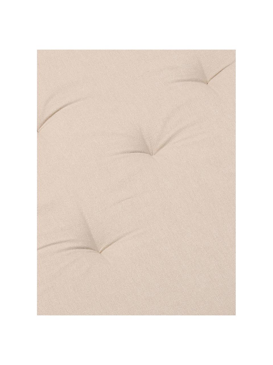 Coussin de chaise 40x40 beige Duo, Taupe