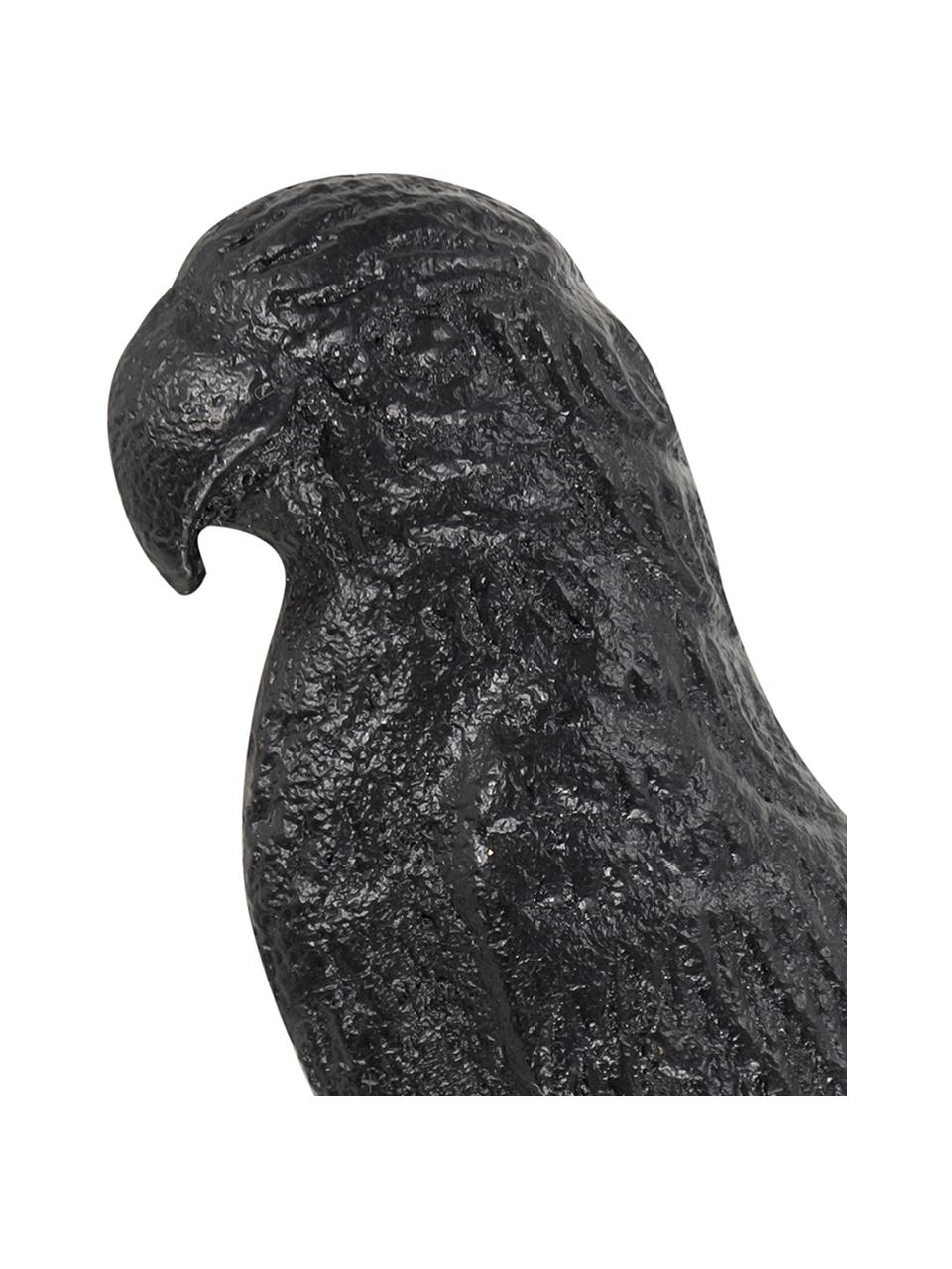 Flesopener Macaw, Gecoat metaal, Zwart, 7 x 13 cm