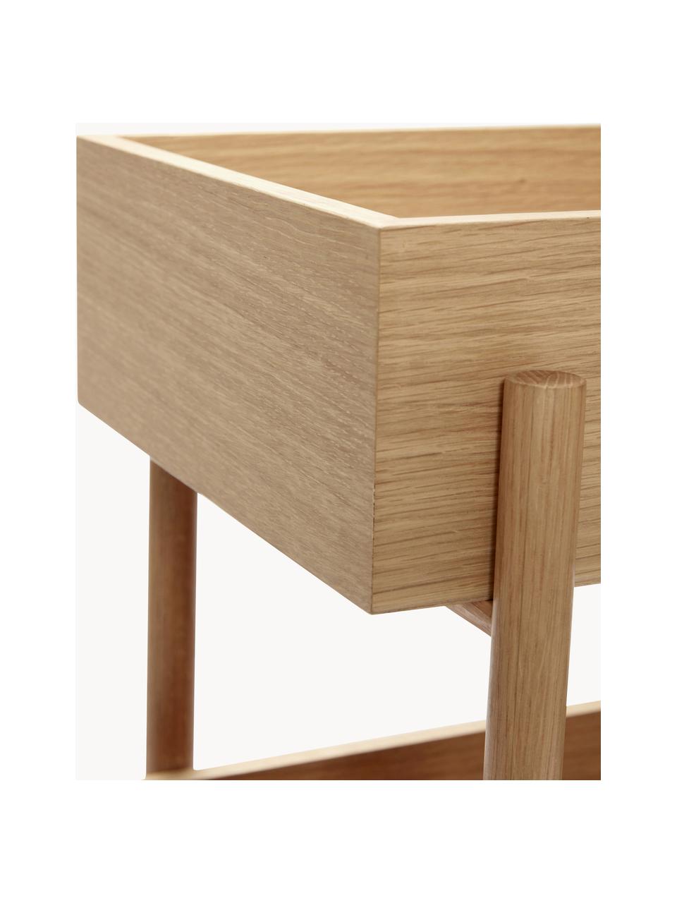 Rangement en bois de chêne Stack, Bois de chêne

Ce produit est fabriqué à partir de bois certifié FSC® et issu d'une exploitation durable, Bois de chêne, larg. 43 x haut. 90 cm