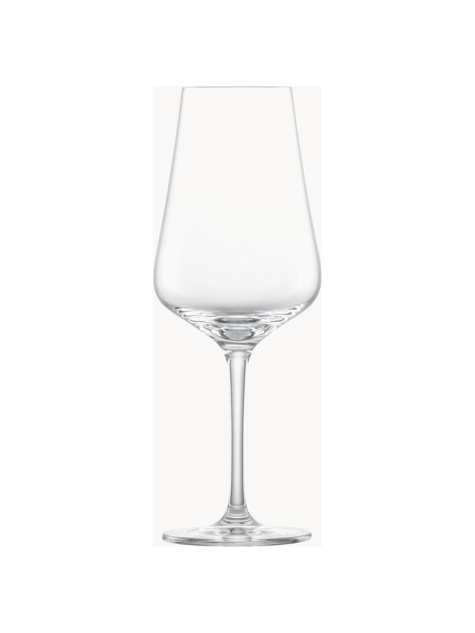 Verres à vin blanc en cristal Fine, 6 pièces, Verre cristal Tritan, Transparent, Ø 8 x haut. 22 cm, 370 ml