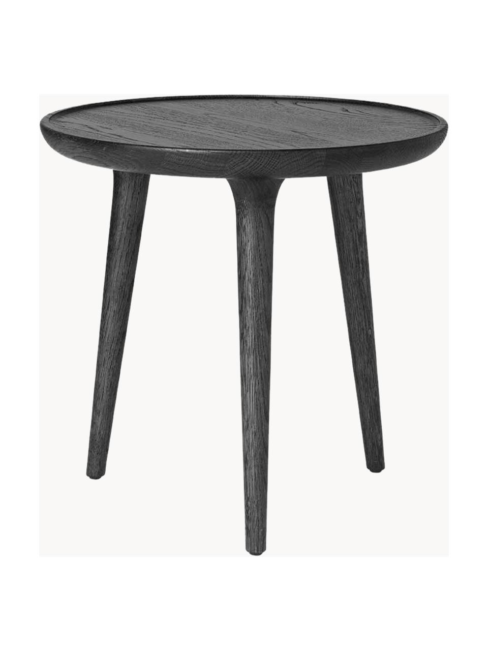 Ręcznie wykonany okrągły stolik pomocniczy z drewna dębowego Accent, Drewno dębowe

Ten produkt jest wykonany z drewna pochodzącego ze zrównoważonych upraw, które posiada certyfikat FSC®, Czarny, Ø 45 x W 42 cm