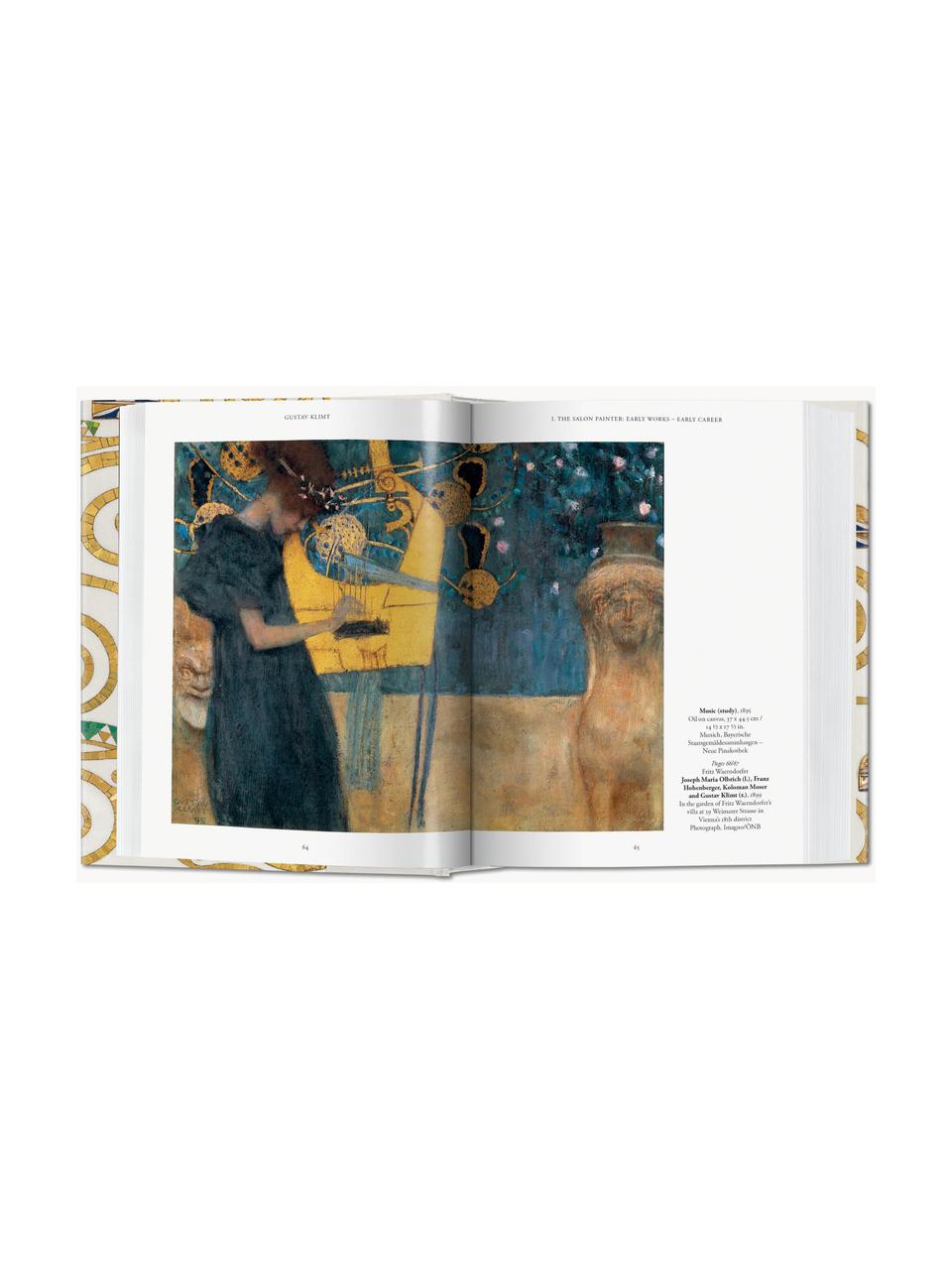 Album Gustav Klimt. The Complete Paintings, Papier, twarda okładka, Gustav Klimt. The Complete Paintings, S 14 x W 20 cm