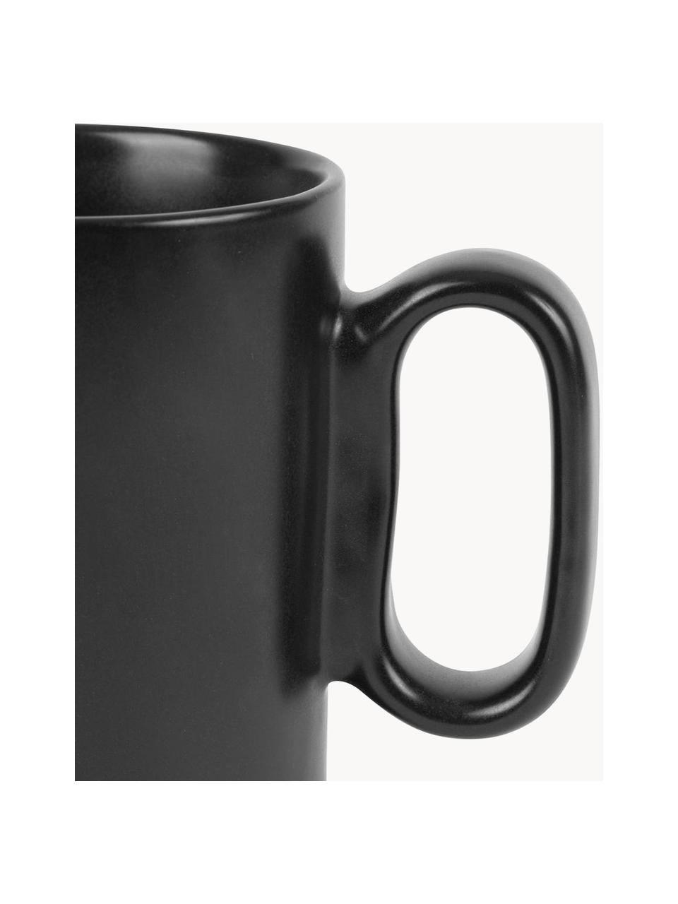 Taza de café con filtro para té Baltika, Negro, madera clara, Ø 9 x Al 14 cm, 500 ml