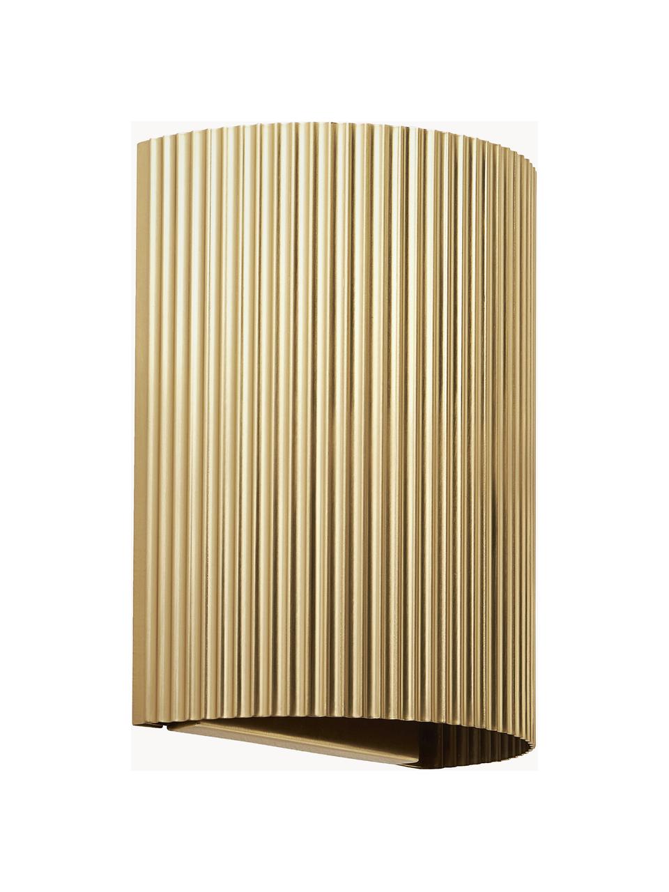 Nástěnné svítidlo Hilko, Zlatá, Š 19 cm, V 25 cm