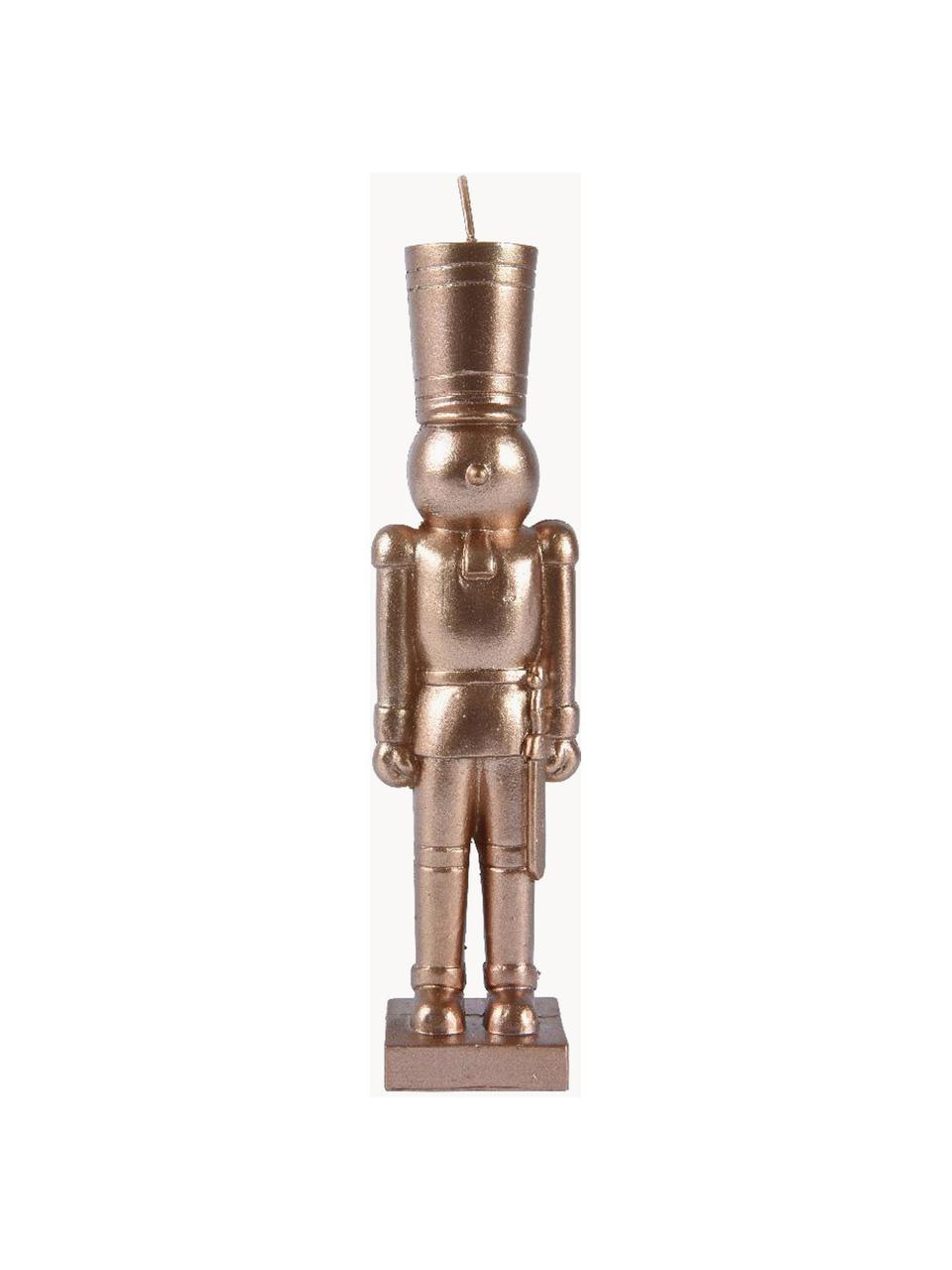 Świeca Nutcracker, Wosk, Odcienie miedzi, Ø 5 x W 18 cm