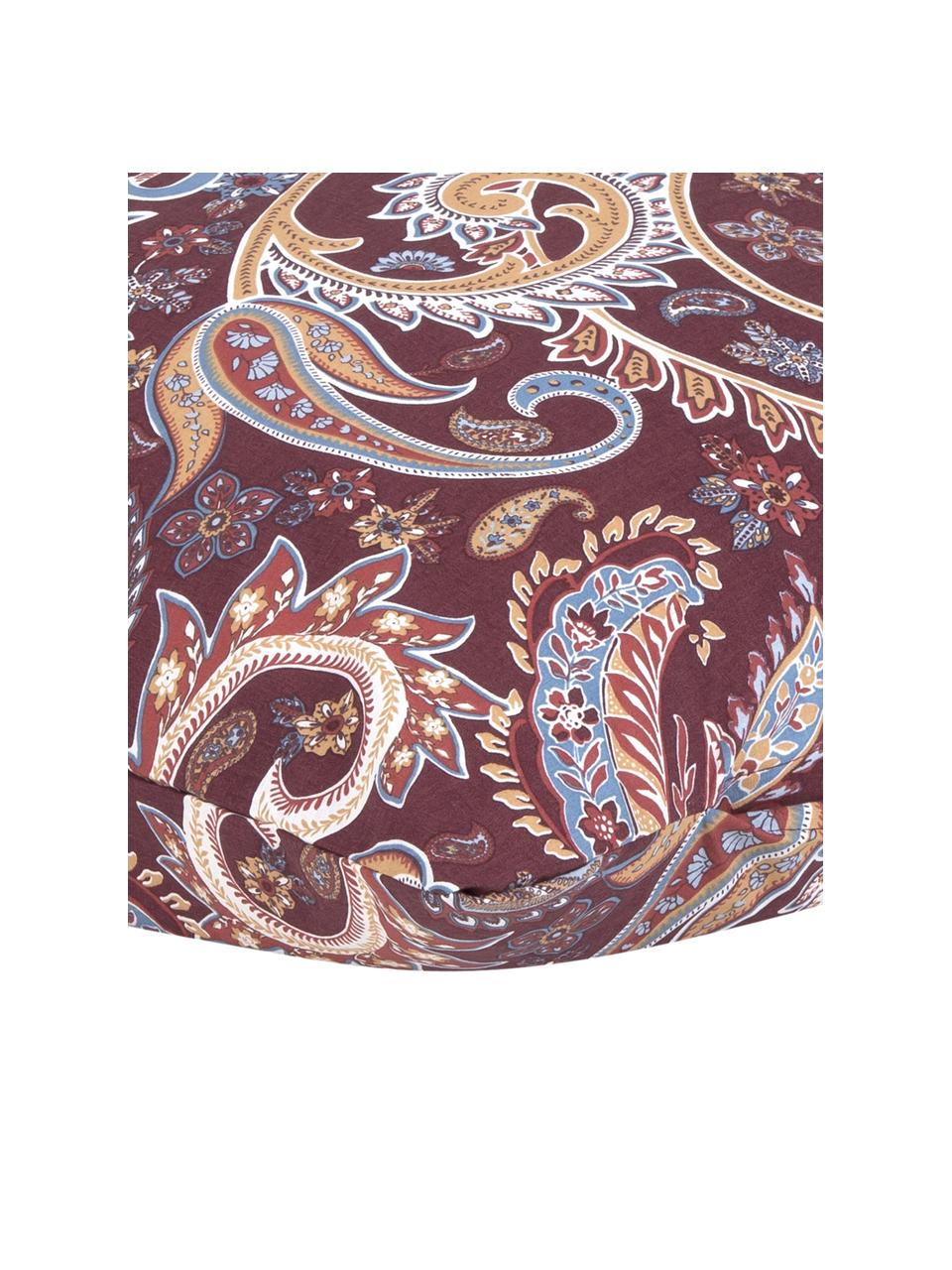 Bavlněný povlak na polštář se vzorem paisley Liana, 2 ks, Bordó