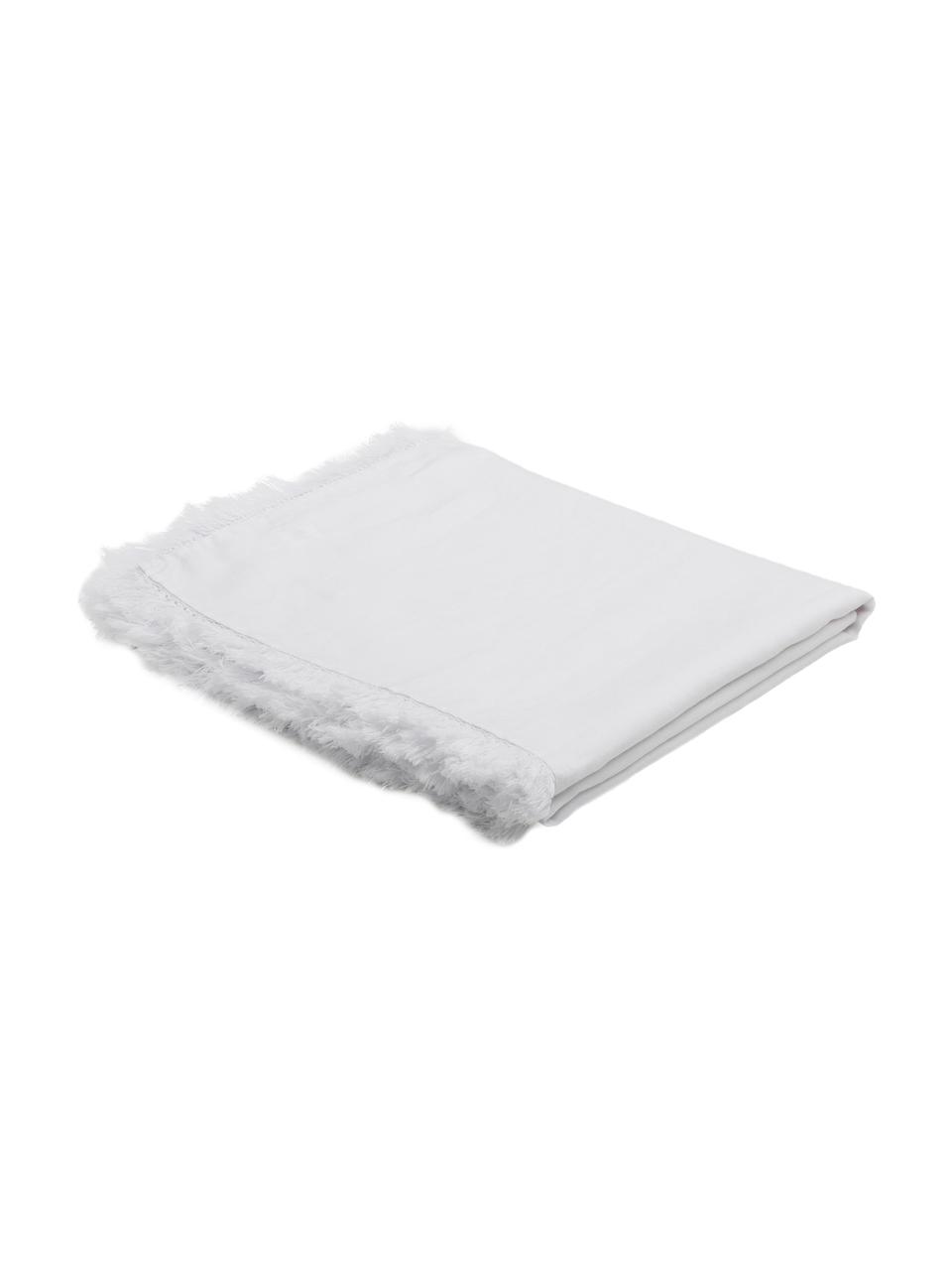 Nappe blanche pur lin Lucka, Blanc