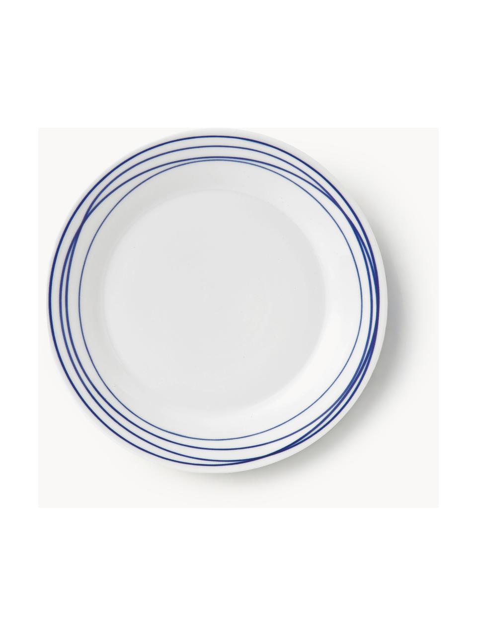 Raňajkový tanier z porcelánu Pacific Blue, Porcelán, Podšité, Ø 24 cm