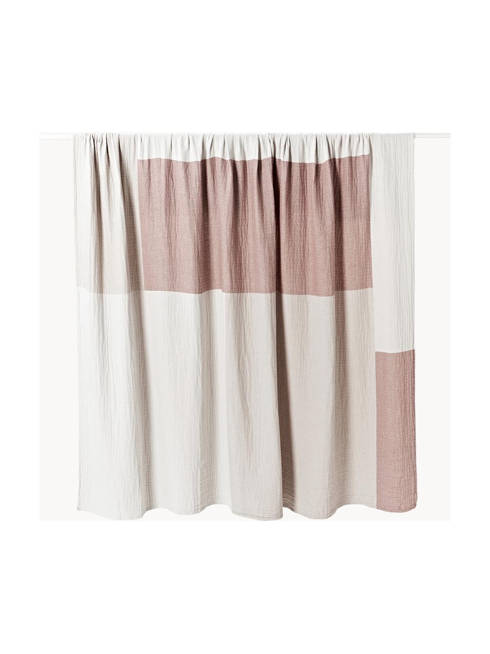 Couvre-lit en mousseline jacquard Hekla, 100 % coton

Le jacquard séduit par son aspect noble et de grande qualité et est agréablement doux au toucher. Comme le motif est tissé, les draps jacquard présentent une grande solidité des couleurs. En outre, le linge de lit jacquard est très facile à entretenir et extrêmement solide et résistant

La mousseline est un tissu de coton léger au tissage aéré et à la surface fripée, qui séduit par son aspect délicat et ses propriétés respirantes. En outre, elle est très facile d'entretien car elle ne requiert pas de repassage

Le matériau est certifié STANDARD 100 OEKO-TEX®, 4265CIT, CITEVE, Vieux rose, beige, larg. 180 x long. 250 cm (pour lits jusqu'à 140 x 200 cm)