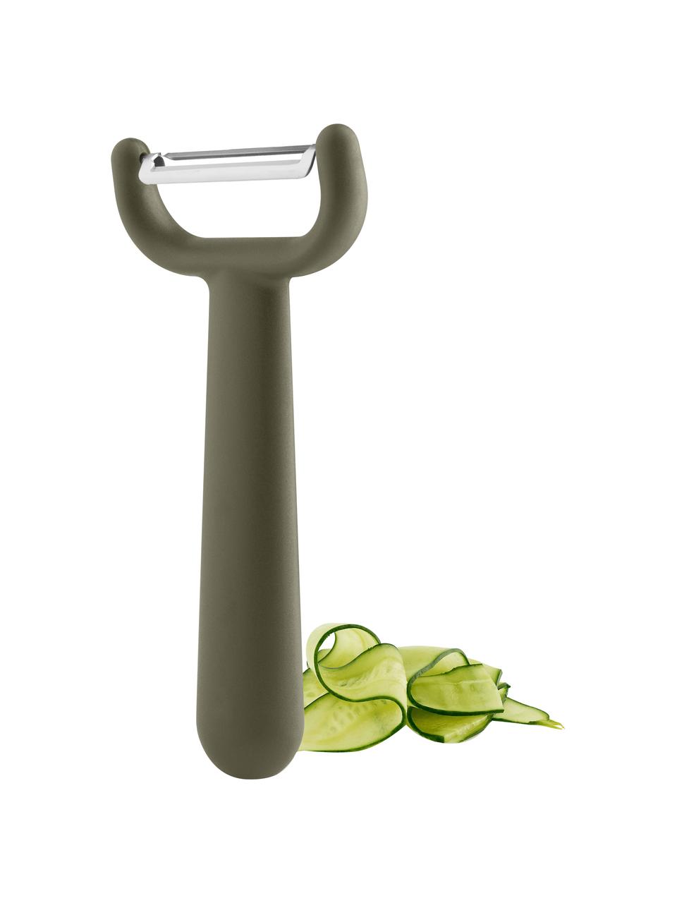 Pela verdure Green Tool, Plastica, acciaio inossidabile, Verde, argentato, Lung. 15 cm