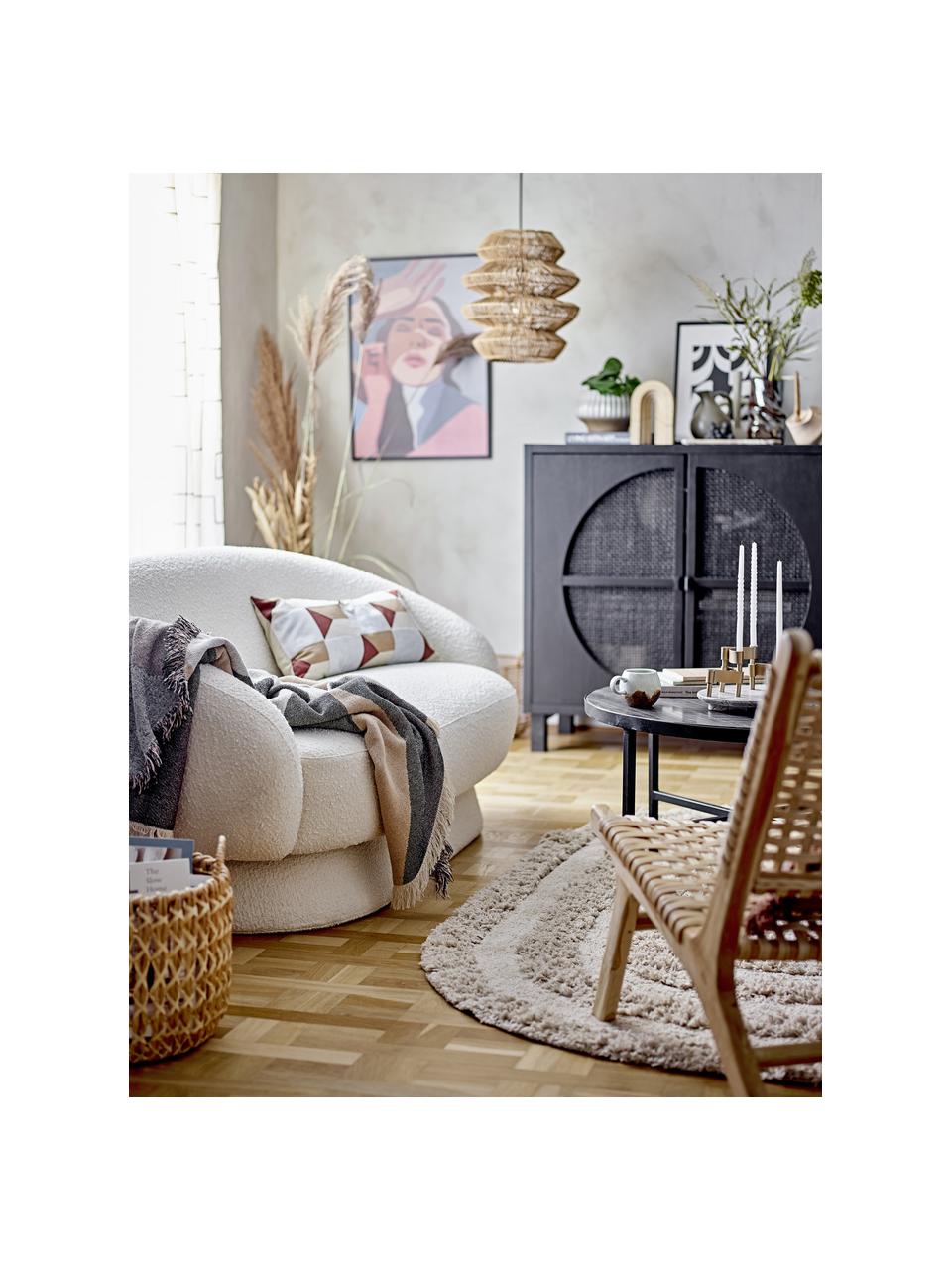 Enfilade avec portes Trento, Noir, larg. 105 x haut. 100 cm