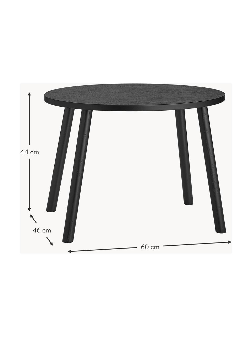 Table ovale pour enfants en bois de chêne Mouse, Bois de chêne, laqué, certifié FSC

Ce produit est fabriqué à partir de bois certifié FSC® et issu d'une exploitation durable, Noir, larg. 60 x prof. 46 cm