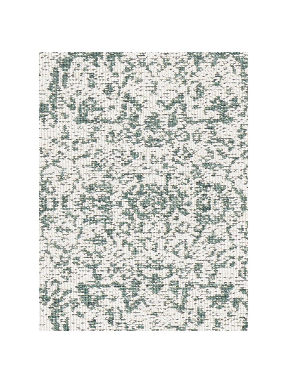 In- & Outdoor-Wendeteppich Cebu, 100 % Polypropylen, Grün, Cremeweiß, B 160 x L 230 cm (Größe M)