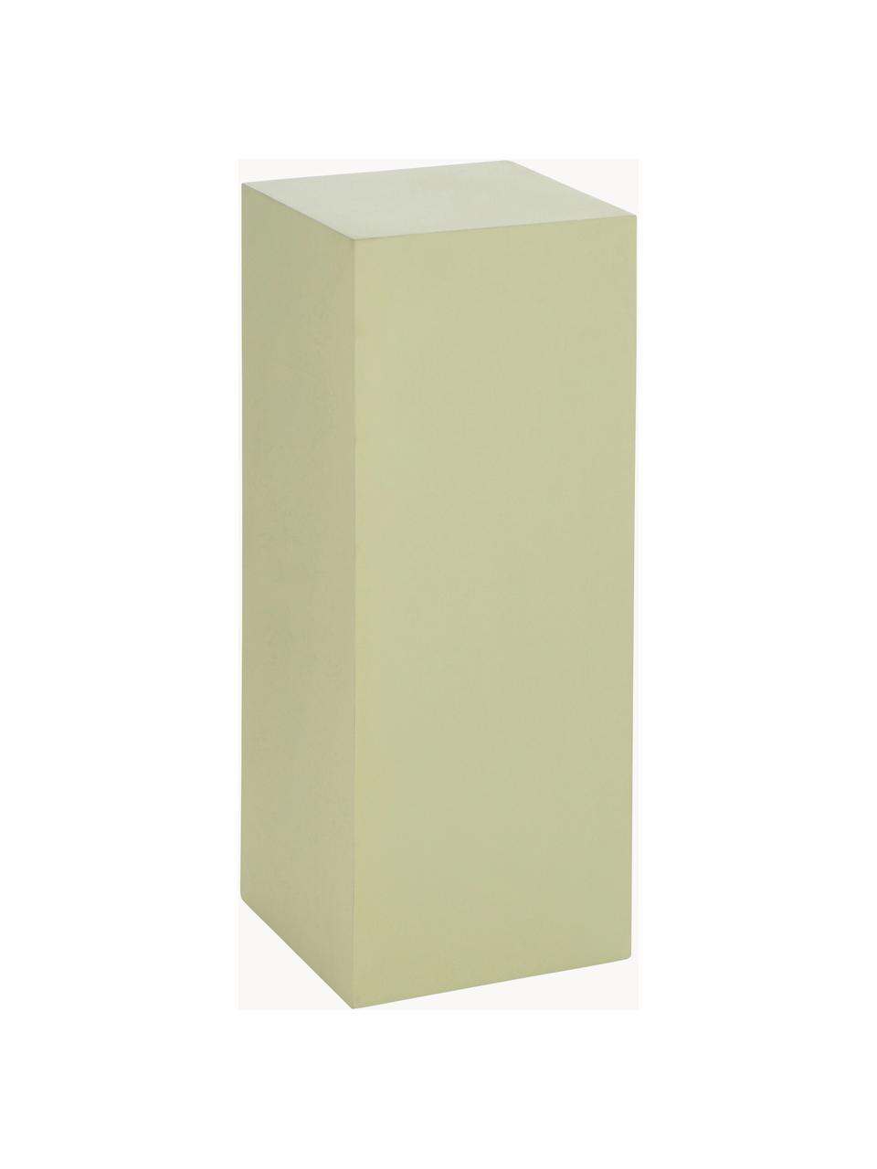 Dřevěný dekorativní sloup Smash, dřevovláknitá deska střední hustoty (MDF), Světle zelená, Š 20 cm, V 50 cm