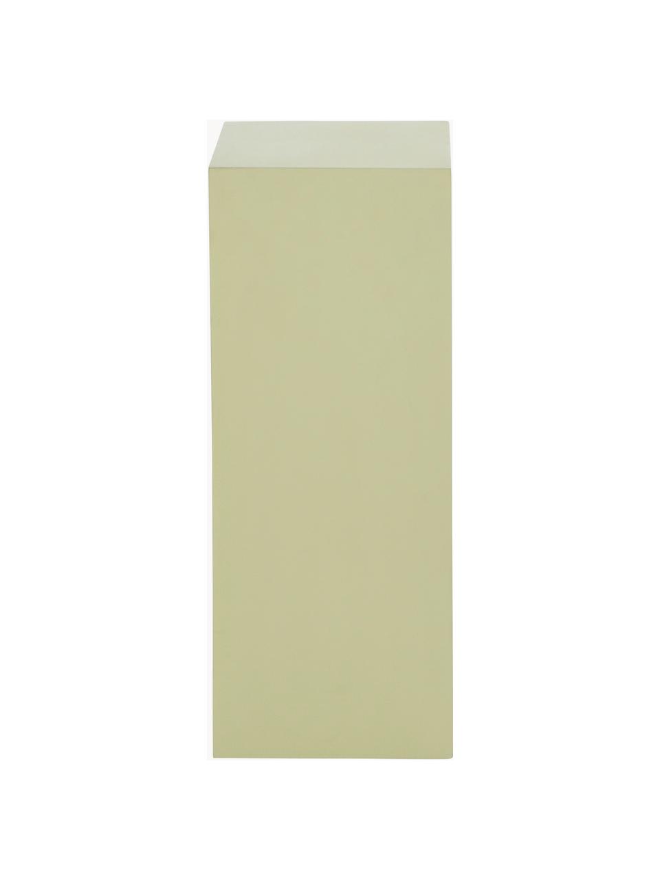 Dekorativní sloup Smash, Dřevovláknitá deska střední hustoty (MDF), Světle zelená, Š 20 cm, V 50 cm