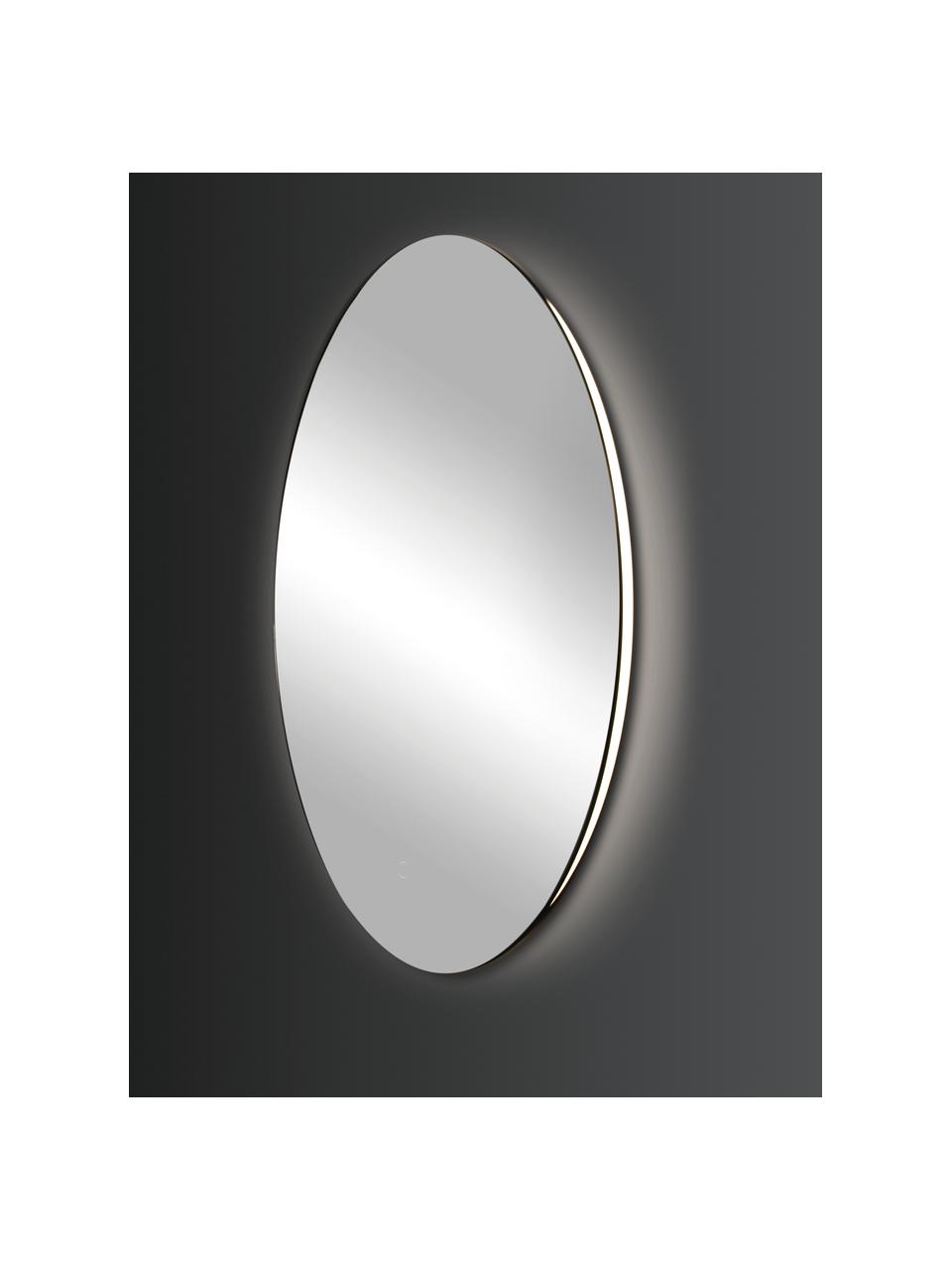 Miroir mural LED rond Galaxy, tailles variées