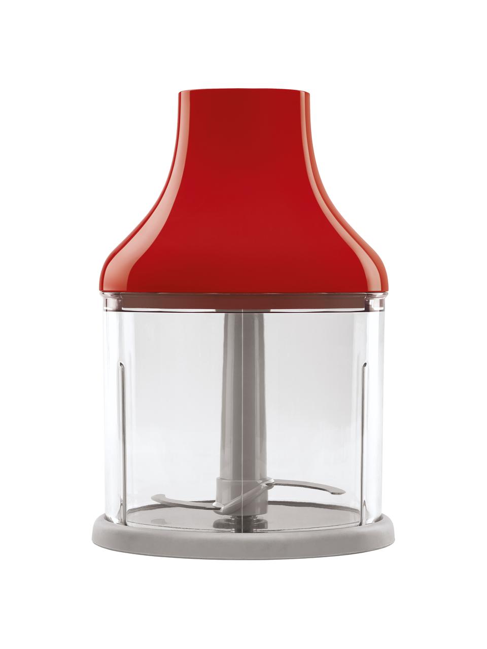 Stabmixer-Set 50's Style, 5-tlg., Gehäuse: Kunststoff, Edelstahl, la, Rot, glänzend, Set mit verschiedenen Größen