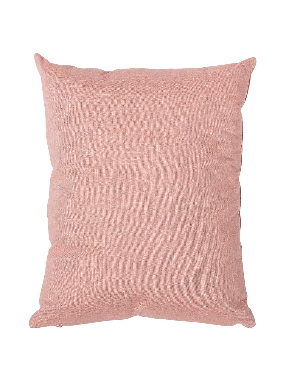 Coussin Bear, Rose, blanc