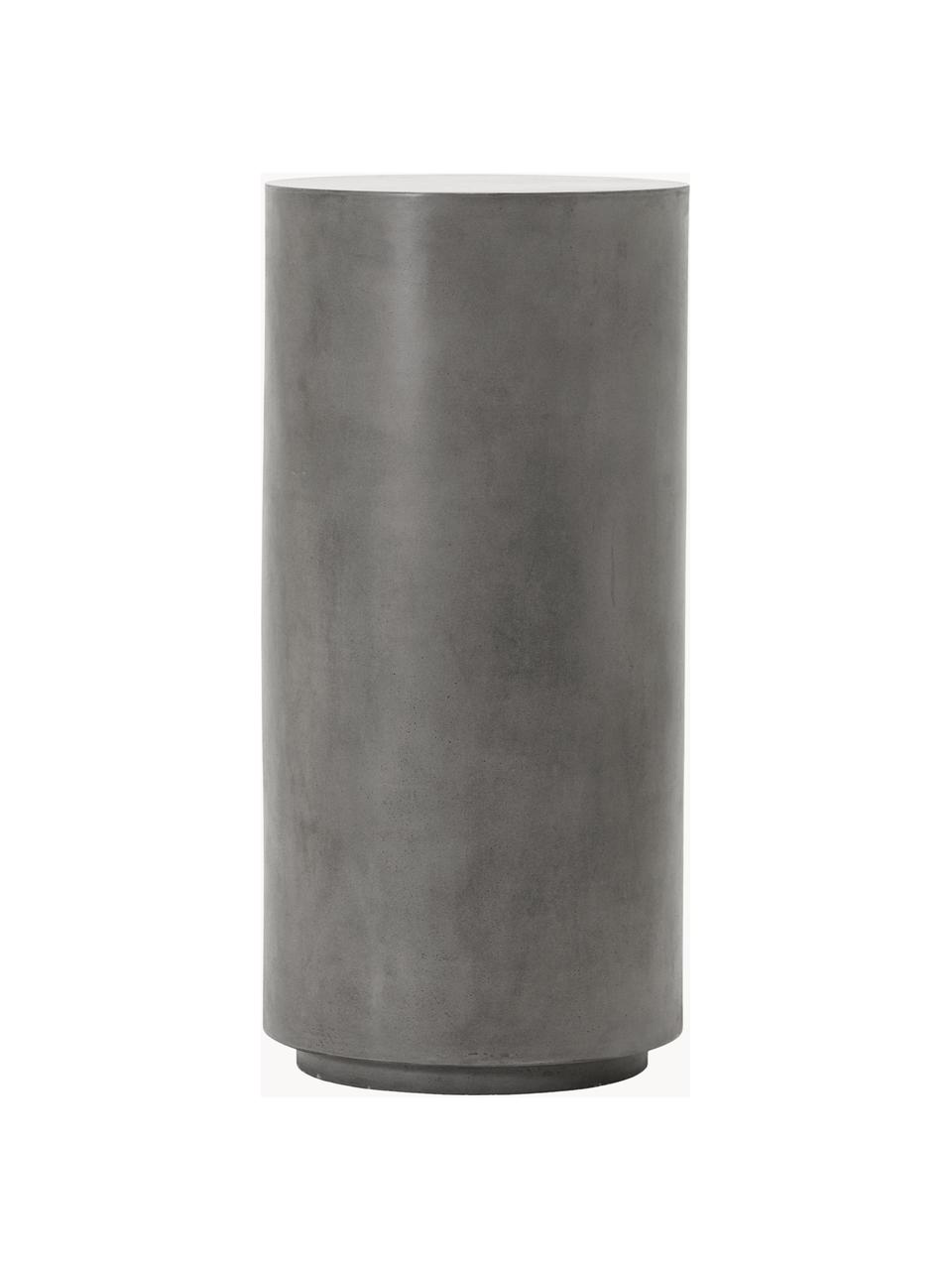 Colonna decorativa in cemento Out, Cemento, Grigio scuro, Ø 36 x Alt. 76 cm