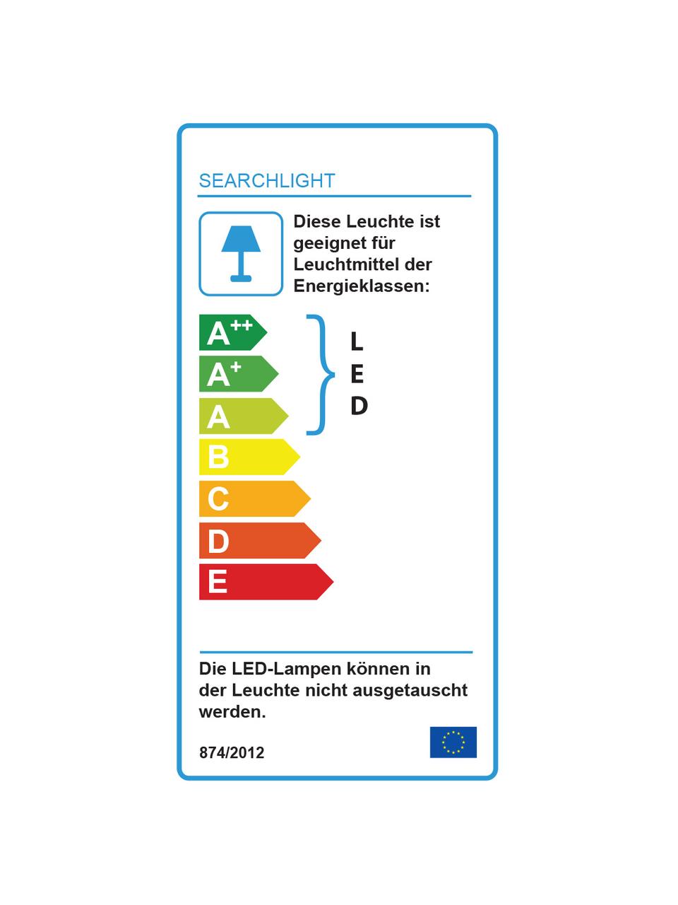 Design LED-Deckenleuchte Magic, Baldachin: Aluminium, gebürstet, Aluminium, Ø 48 x H 22 cm