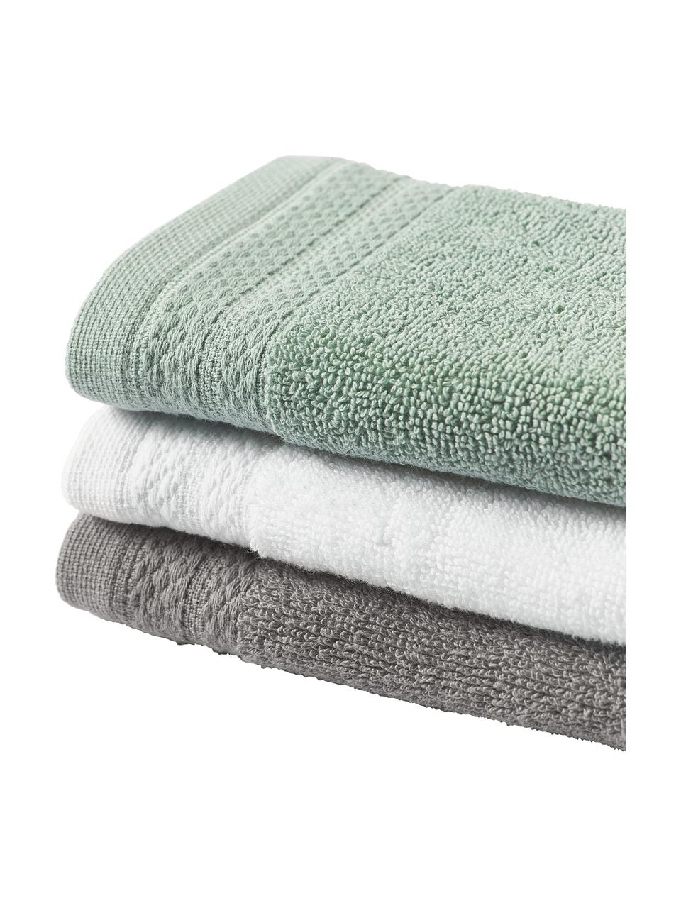 Handtuch Premium aus Bio-Baumwolle in verschiedenen Grössen, 100 % Bio-Baumwolle, GOTS-zertifiziert (von GCL International, GCL-300517)
 Schwere Qualität, 600 g/m², Dunkelgrau, XS Gästehandtuch, B 30 x L 30 cm, 2 Stück