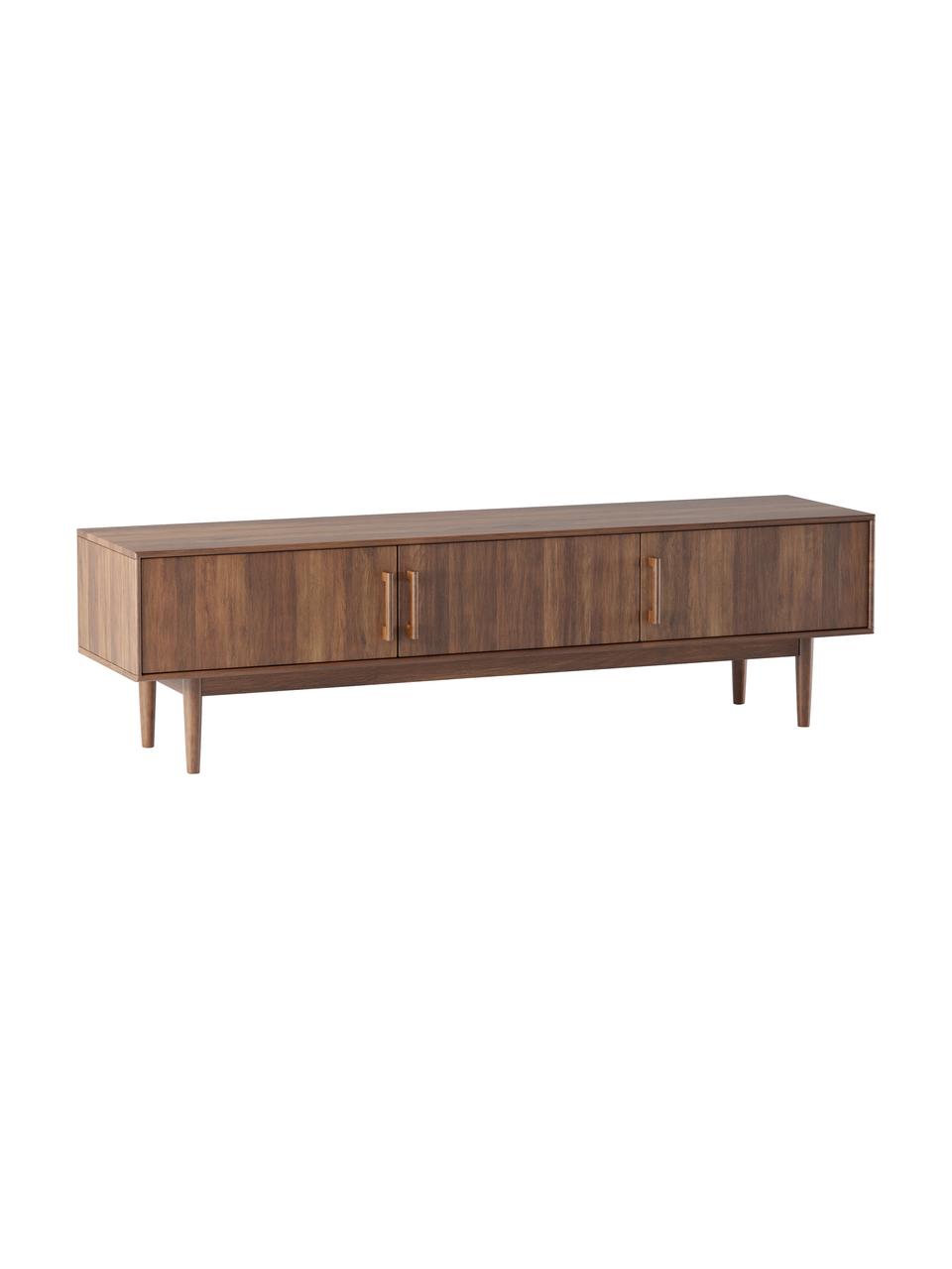 Credenza con ante in legno di mango massiccio Paul, Legno di mango, Larg. 180 x Alt. 50 cm